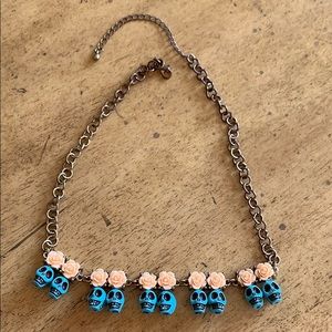 Skull Crown Necklace